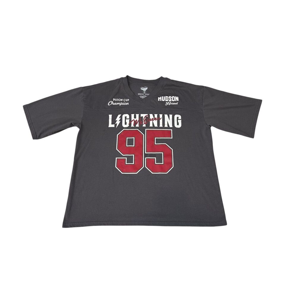 Disney Pixar Cars Lightning McQueen 95 Graphic T-Shirt Size XL